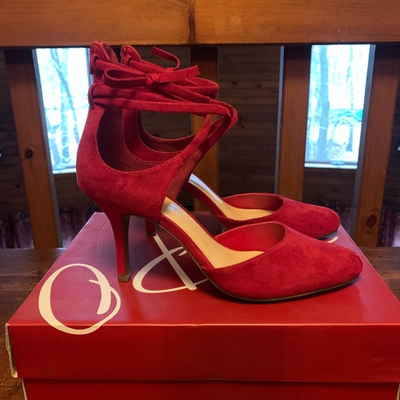 heels for women red
